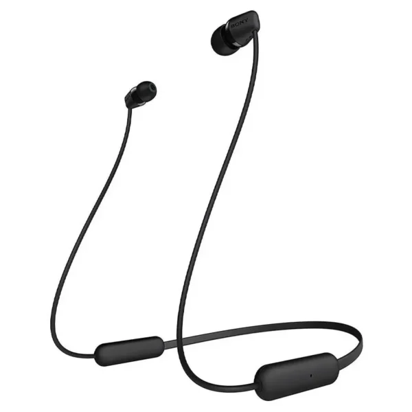 Sony WI-C200 Wireless In-Ear Headphones — 15h Battery, 9mm Drivers