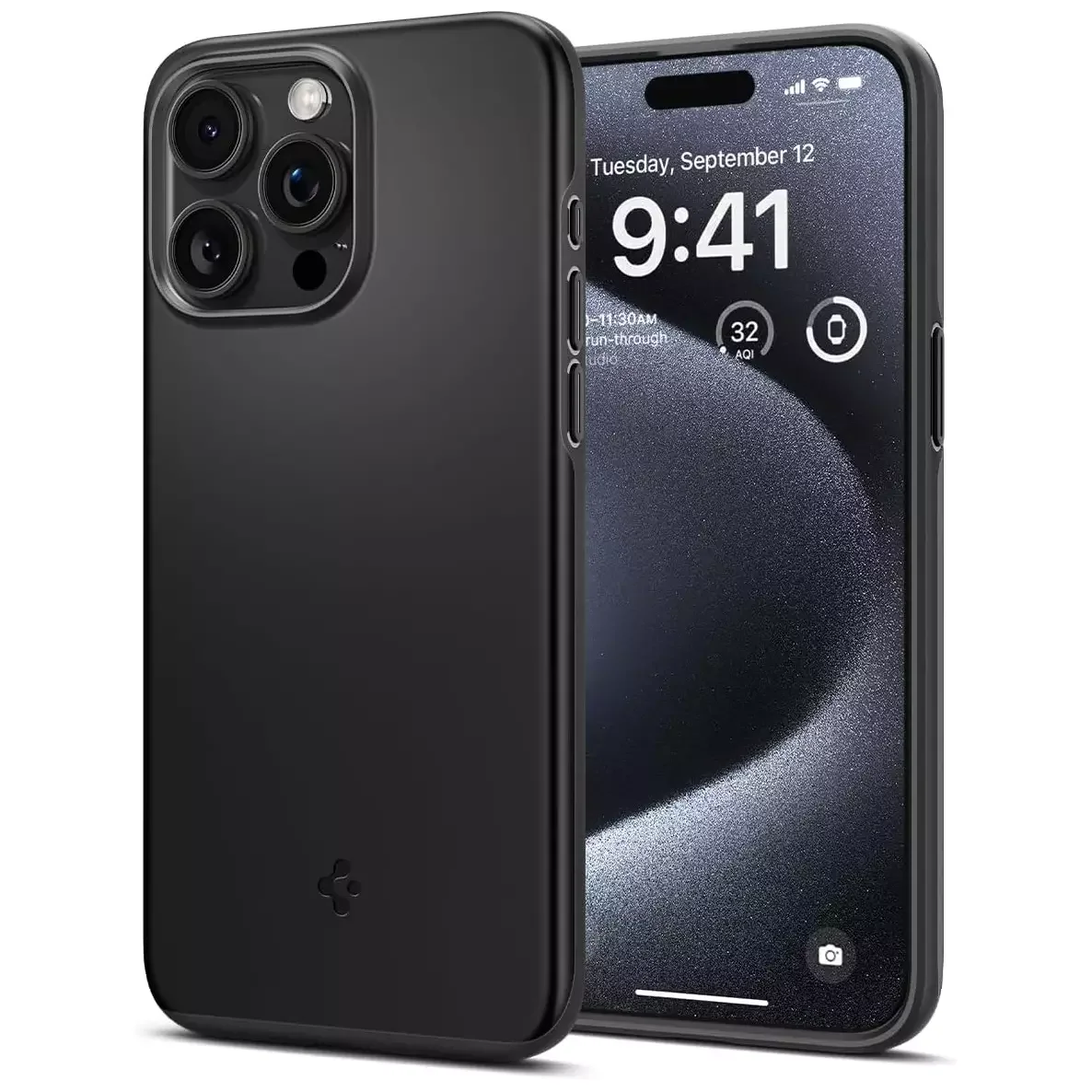 Spigen Thin Fit Case for Apple iPhone 15 Pro — Slim Hybrid Protection