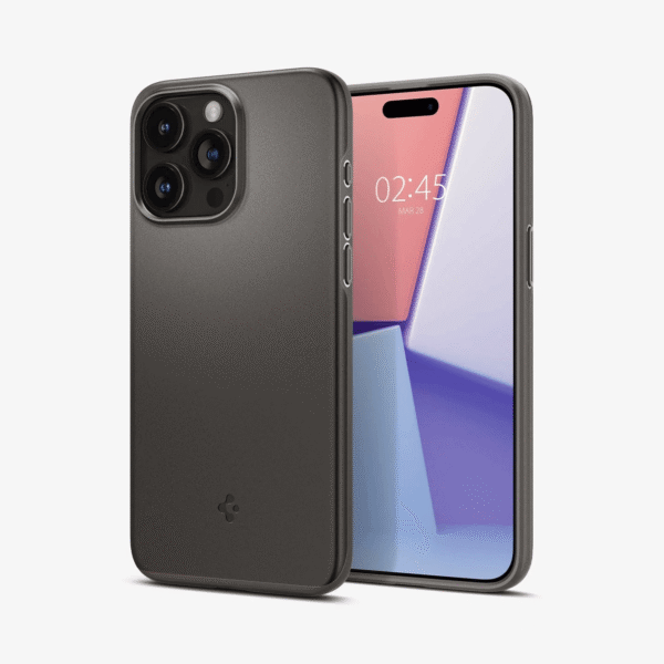 Spigen Thin Fit Case for Apple iPhone 15 Pro — Slim Hybrid Protection