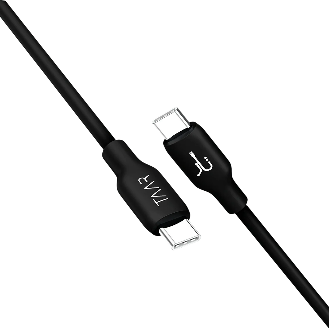 Taar Prime USB-C to USB-C Cable 60W — 1m Black