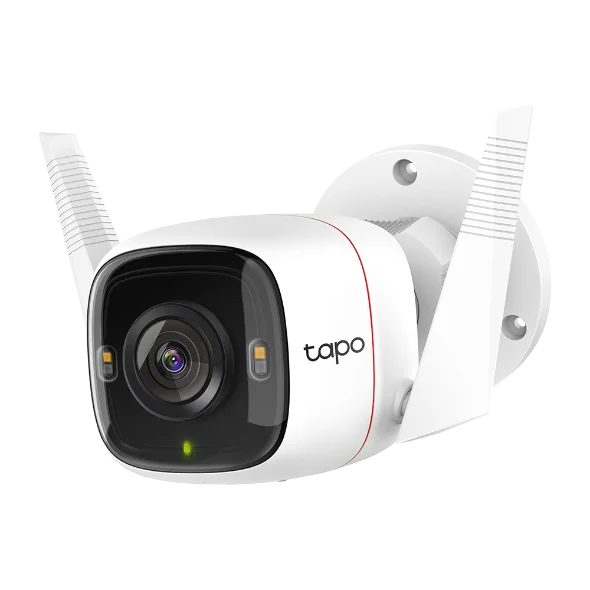 Tapo C320WS Outdoor Security Wi-Fi Camera — 2K QHD, Ethernet or Wi-Fi