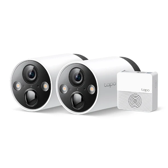 Tapo C420S2 Smart Wire-Free Security Camera System — 2-Camera, 2K QHD