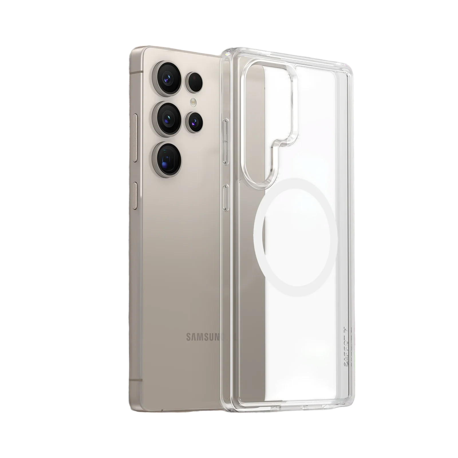 Torras Guardian Magnetic Case for Samsung Galaxy S25 Ultra (Clear) – MagSafe Compatible, X00FX2204