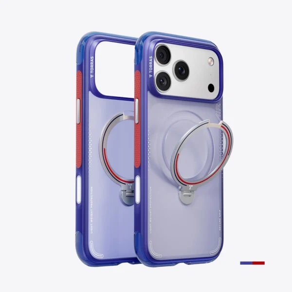 Torras Ostand Q3 Air Football Limited Case for iPhone 17 Pro Max – Horizon