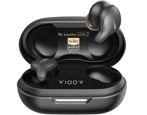 TOZO Golden X1 Wireless Earbuds – Hi-Res Hybrid ANC, LDAC & 32-Hour Playtime