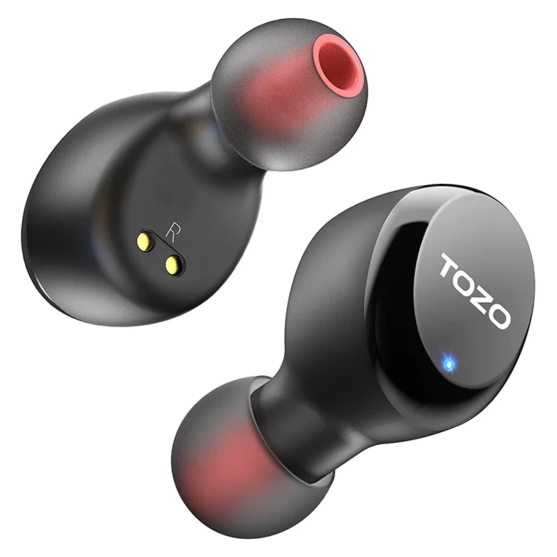 TOZO T6S v2022 True Wireless Earbuds – Bluetooth 5.2, IPX8 & 35h Case Playtime
