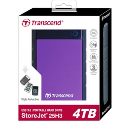 Transcend StoreJet 25M3 2.5" External Hard Drive — 1TB / 2TB / 4TB - Image 2