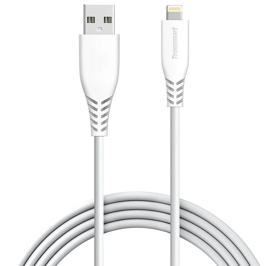 Tronsmart LAC01 4ft MFi Lightning Cable – White