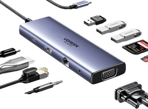 UGREEN 10-in-1 USB-C Docking Station – 4K HDMI & 100W PD (25043)