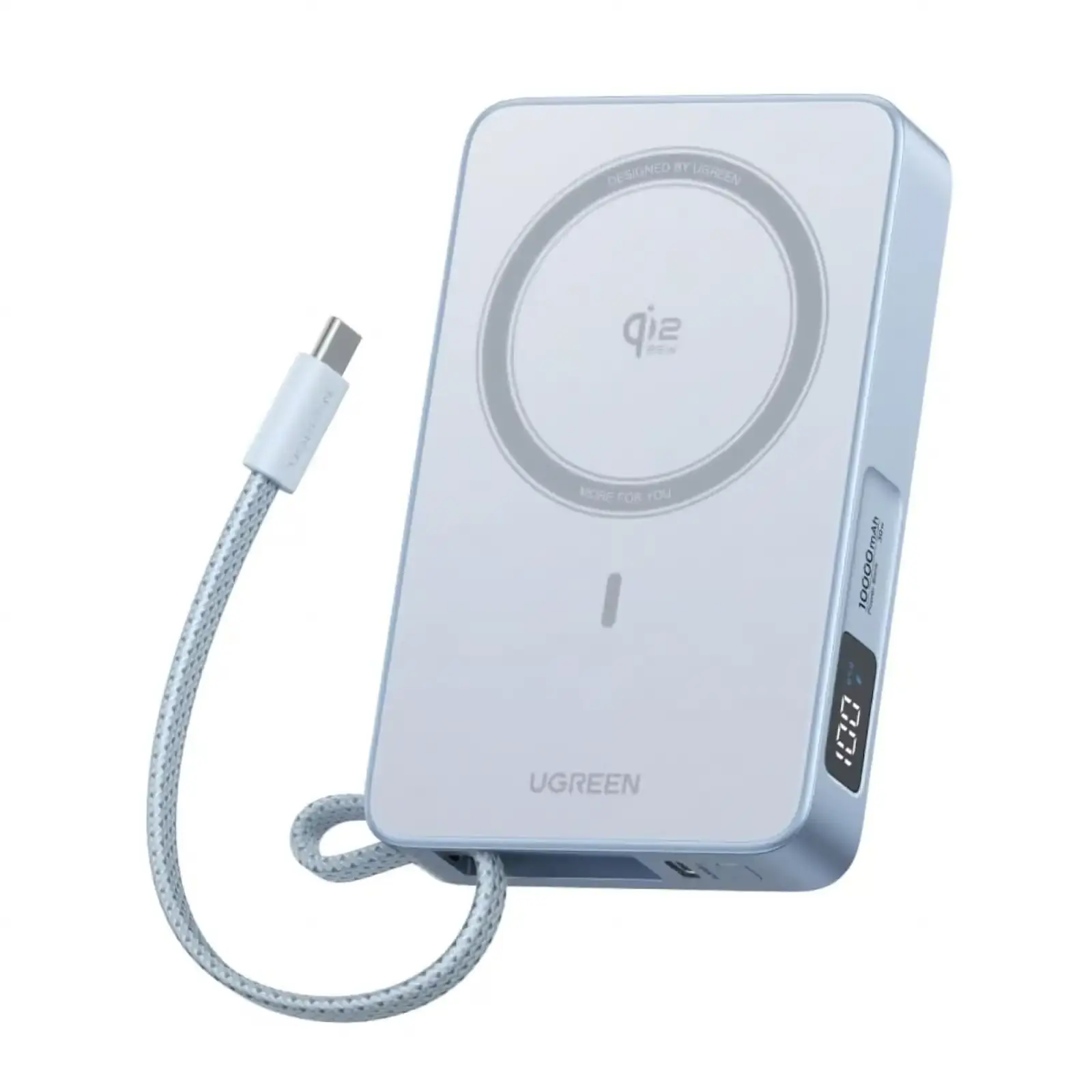 UGREEN Magflow 65958 – 10000mAh 25W Qi2 Magnetic Wireless Power Bank