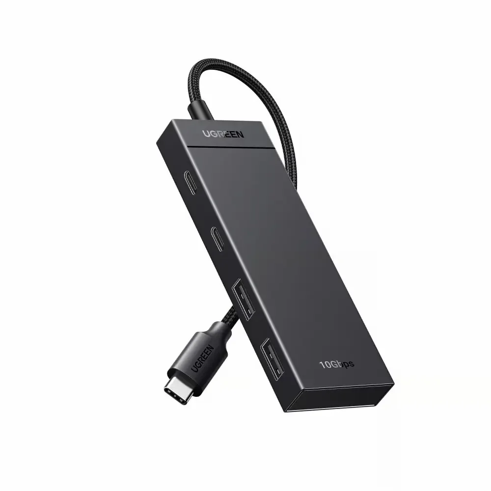 UGREEN 10Gbps Gen 2 4-in-1 USB 3.2 Adapter (2 USB-C + 2 USB-A) – 35583