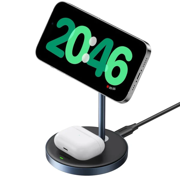UGREEN 2-in-1 MagSafe Wireless Charger Stand (15W) – 90668