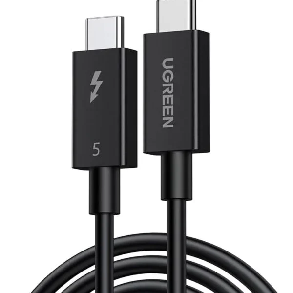 UGREEN Thunderbolt 5 Cable — 240W PD, 80 Gbps, 1 m (45996)