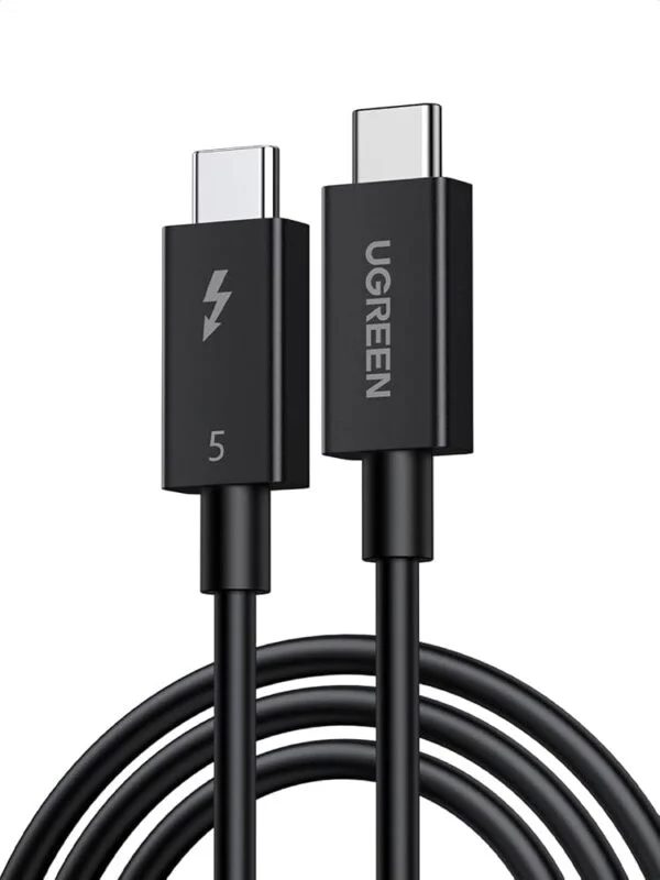 UGREEN Thunderbolt 5 Cable — 240W PD, 80 Gbps, 1 m (45996)