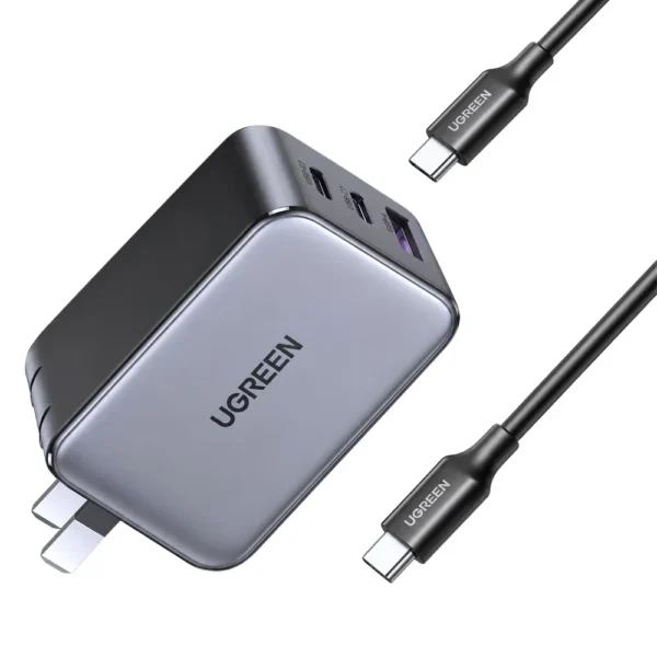 UGREEN 65W 3-Port GaN Fast Charger – 50653