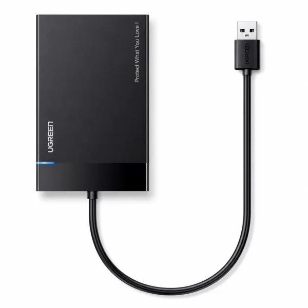 UGREEN 30847 USB 3.0 2.5-Inch SATA HDD/SSD Enclosure with UASP