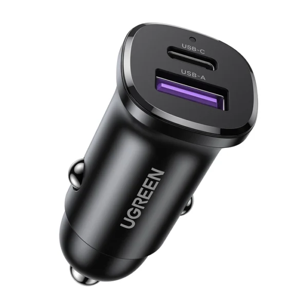 UGREEN 30W Fast Car Charger 1A1C (EC305) – 45278/25845