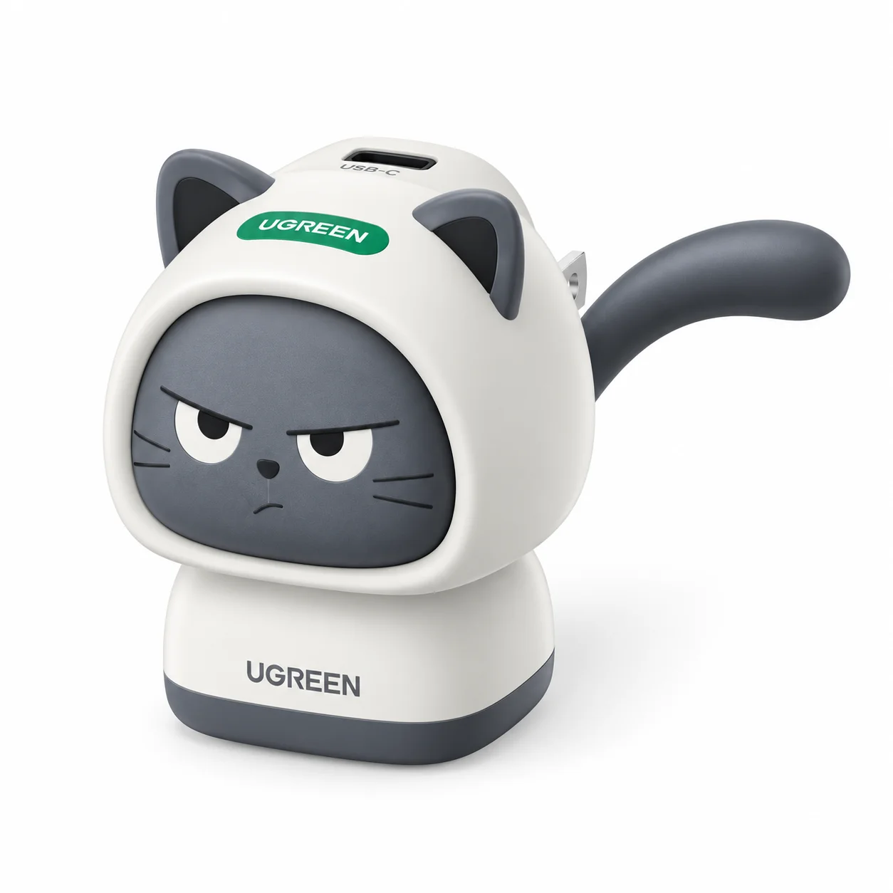 UGREEN 45W GaN USB-C Fast Charger – Cat Design (95901)