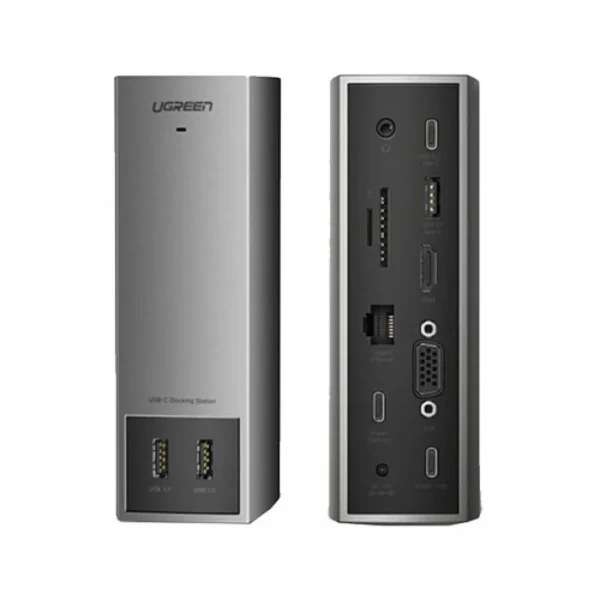 UGreen 60345 13-in-1 USB-C Docking Station — Dark Grey