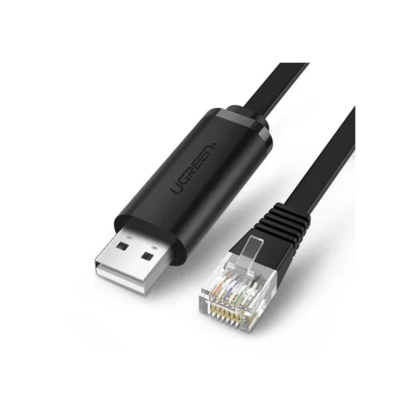 UGREEN USB 2.0 to RJ45 Console Cable with FTDI Chip — 10 ft