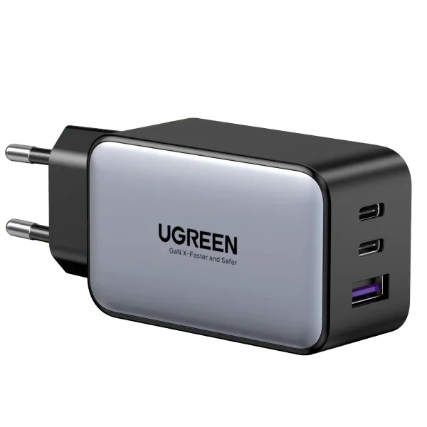 UGREEN Nexode 65W 3-Port PD GaN Fast Charger EU — CD244