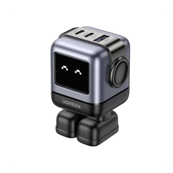 UGreen 65W Robot GaN Fast Charger (15579/25685b) — Uno 3-Port