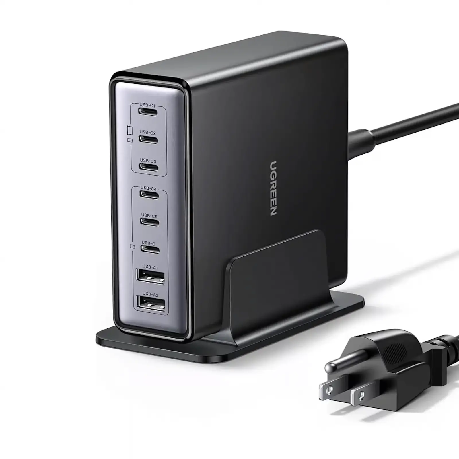 UGREEN 55763 8-Port GaN Desktop Charger — 200W Total Output