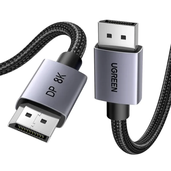 UGreen 8K DisplayPort 1.4 Cable — DP to DP, VESA Certified