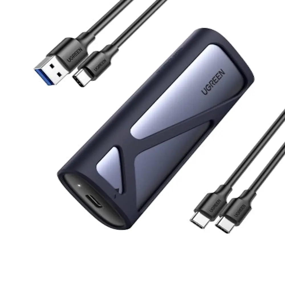 UGREEN 90264 M.2 NVMe Hard Drive Enclosure — 10 Gbps USB 3.2 Gen 2