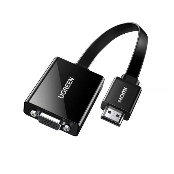 UGREEN 90813 HDMI to VGA Adapter — 1080p60 with USB-C Power