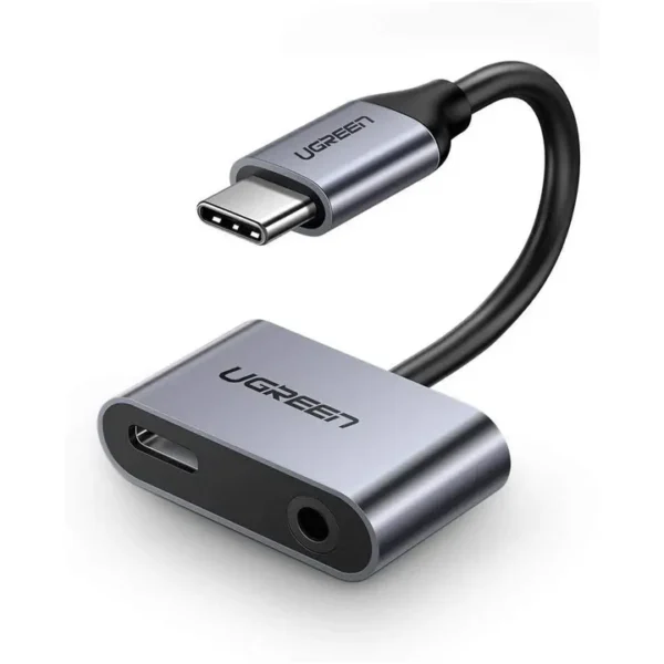 UGREEN CM193 Two-Port USB-C Audio Adapter – 50596