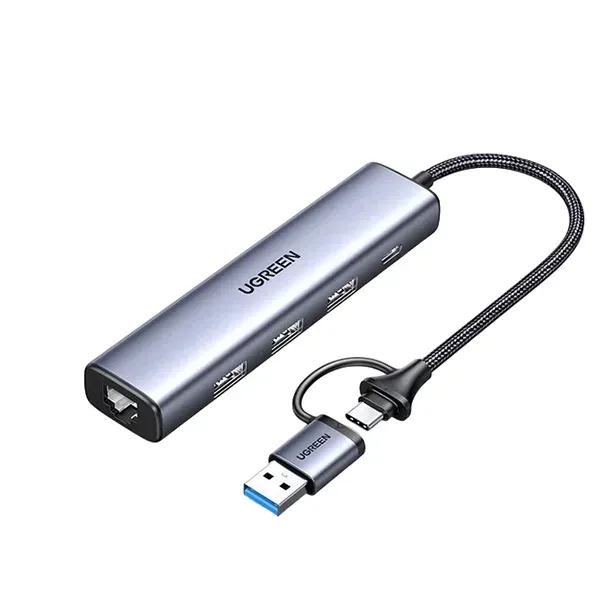 UGREEN CM475 5-in-1 USB-C Hub (15623) — 4K HDMI, 100W PD