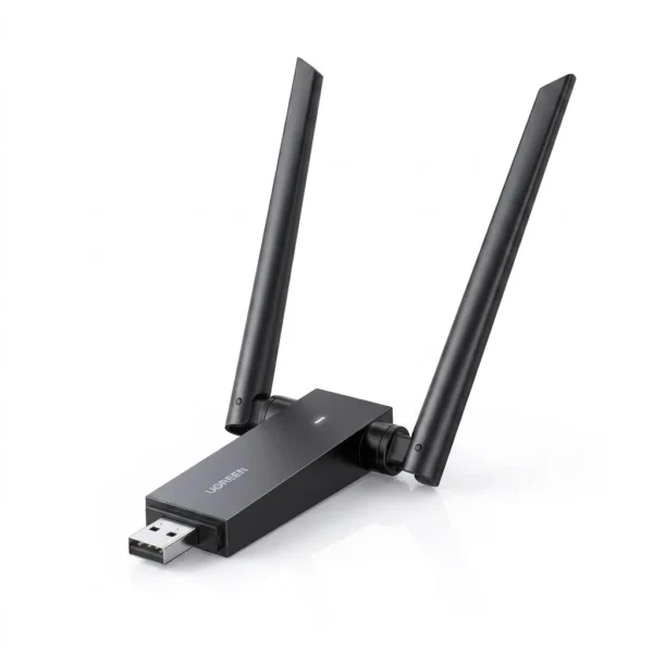 UGREEN CM495 AX1800 Wi-Fi 6 USB Adapter with Dual Antennas – 25226