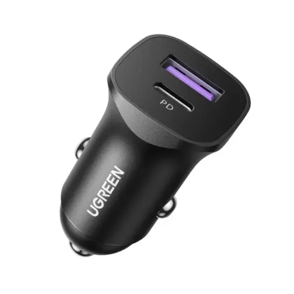 UGREEN Dual Port PD 30W Car Charger – 25045