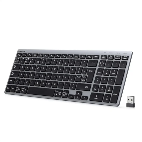 UGREEN K552 Multi-Mode Wireless Keyboard (75163) – USB-C Rechargeable