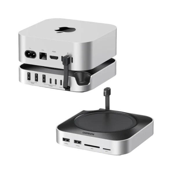 UGreen 65487 Mac Mini M4 Dock & Stand with NVMe SSD Enclosure