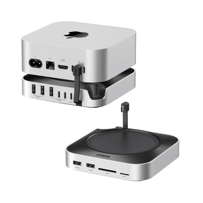 UGreen 65487 Mac Mini M4 Dock & Stand with NVMe SSD Enclosure