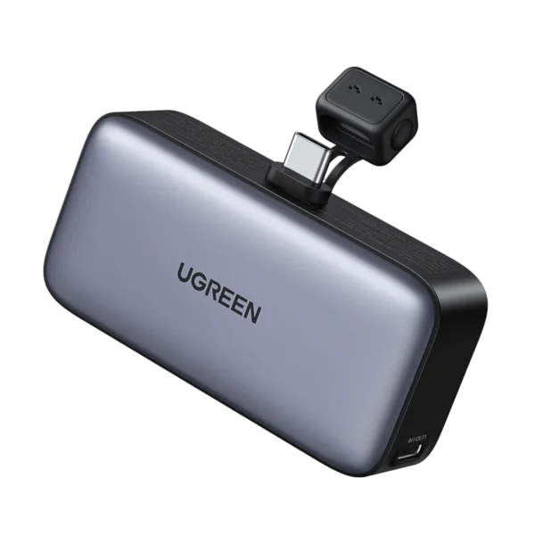UGREEN Mini 2-Port Power Bank 5000mAh 22.5W with Foldable Kickstand – 35338