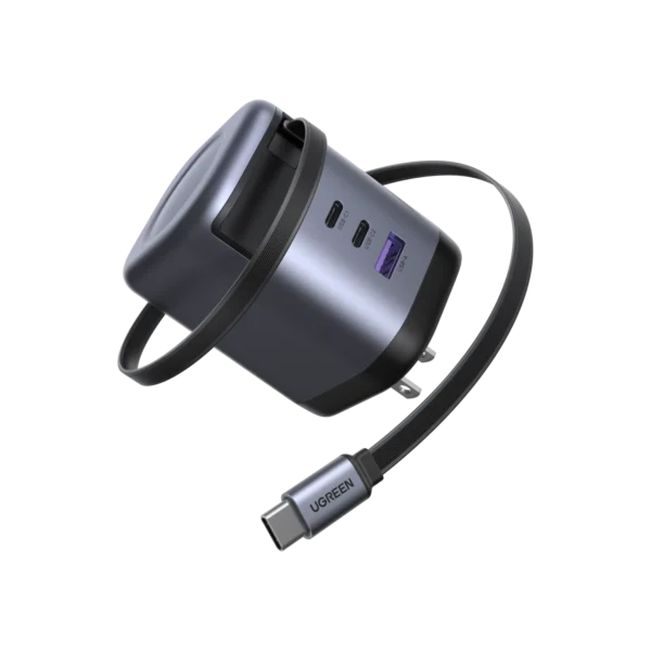 UGREEN Nexode 100W GaN Charger with Retractable USB-C – 65591