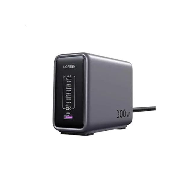 UGREEN Nexode 300W 5-Port GaN USB-C Charger – 90864/90903B