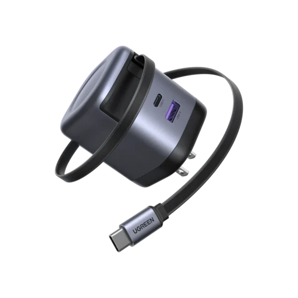 UGreen Nexode 65W GaN II Charger with Retractable USB-C Cable