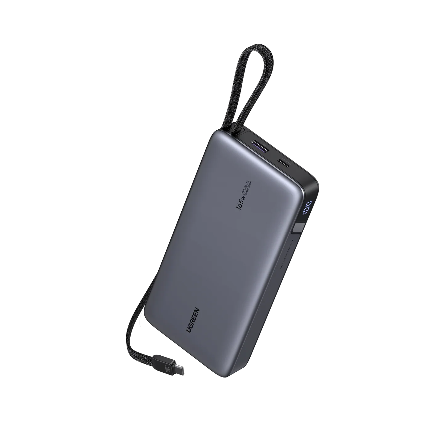 UGREEN Nexode PB552 Power Bank 25000mAh 165W with Built-in USB-C Cables — 55995
