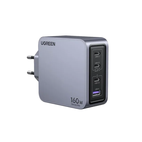 UGREEN Nexode Pro 160W 4-Port GaN Mini Fast Charger with 140W PD 3.1 – 25097