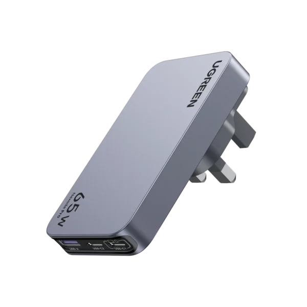 UGREEN Nexode Pro 25356 – 65W GaN Ultra-Slim 3-Port Charger (US/UK/EU)