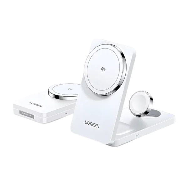 UGREEN 35028 Qi2 25W 2-in-1 Magnetic Wireless Charger