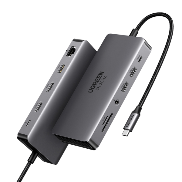 UGREEN Revodok Pro 15965 CM681 11-in-1 USB-C Docking Station with 100W PD