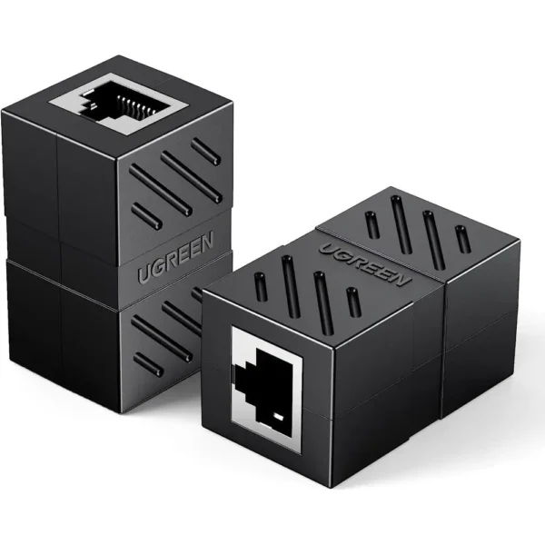 UGREEN RJ45 Coupler F/F — Cat6 Inline Ethernet Extender (20390)