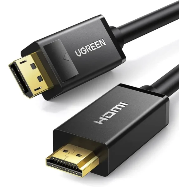 UGREEN 10204 DisplayPort to HDMI Cable 5m – 4K@30Hz UHD