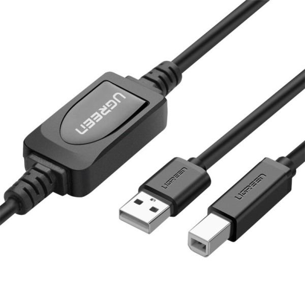 UGreen USB 2.0 Type-A to Type-B Active Printer Cable