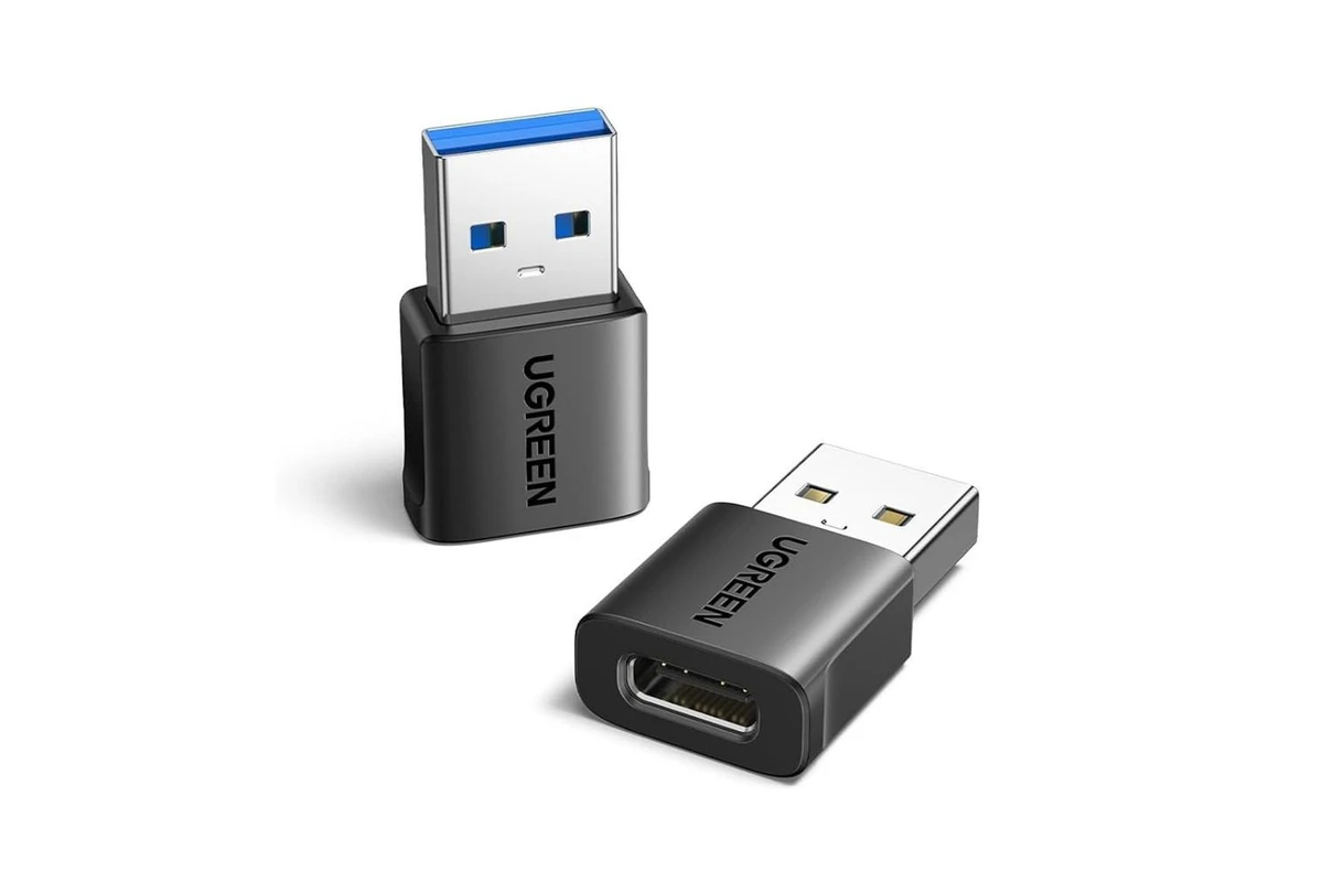 UGREEN 55618 USB-A to USB-C Female OTG Adapter – Black